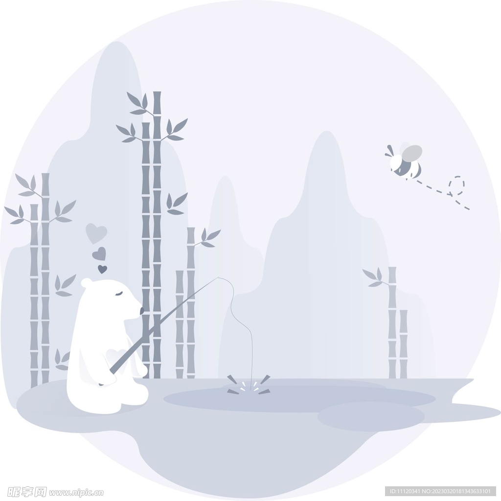 加载中App缺省页插画矢量素材