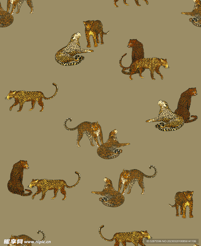 豹子 大牌 动物