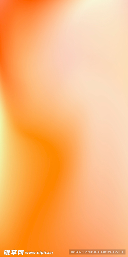 橙色背景