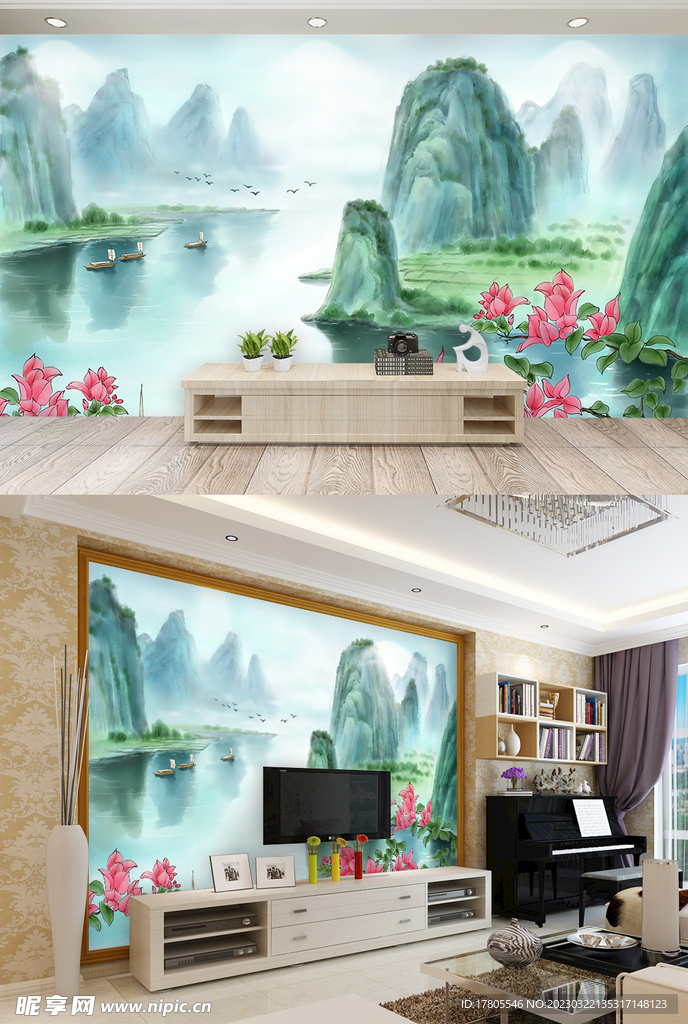 背景墙 挂画装饰画 客厅 卧室