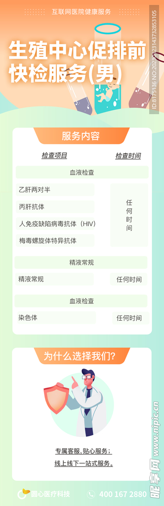 医疗服务包长图