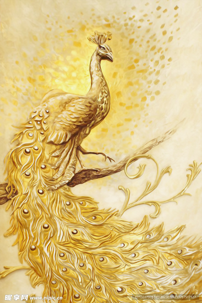 金色孔雀