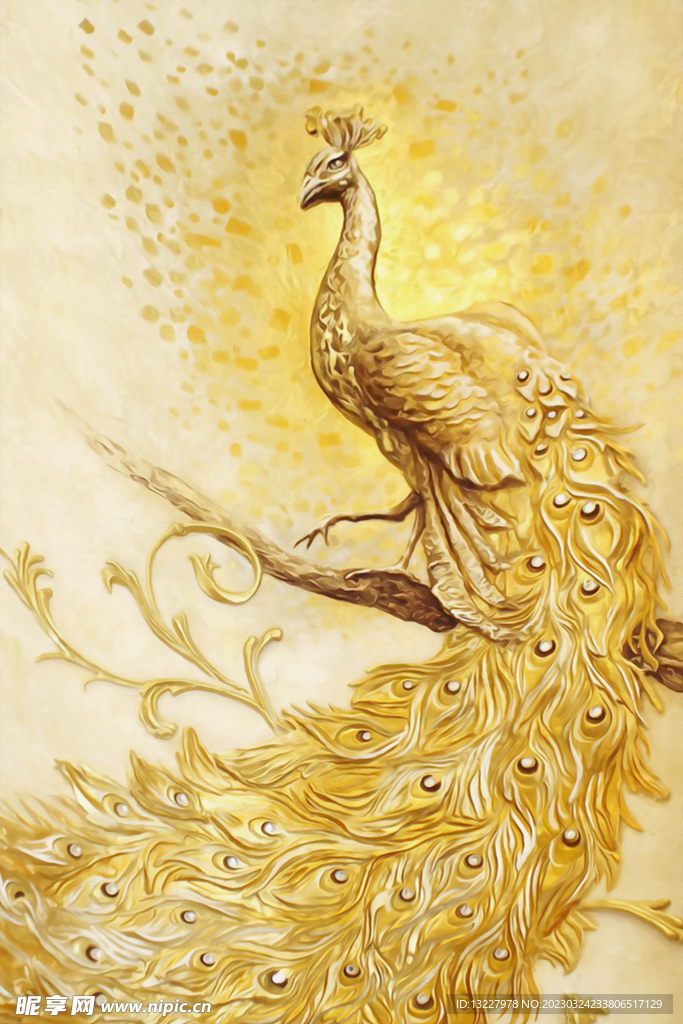 金色孔雀