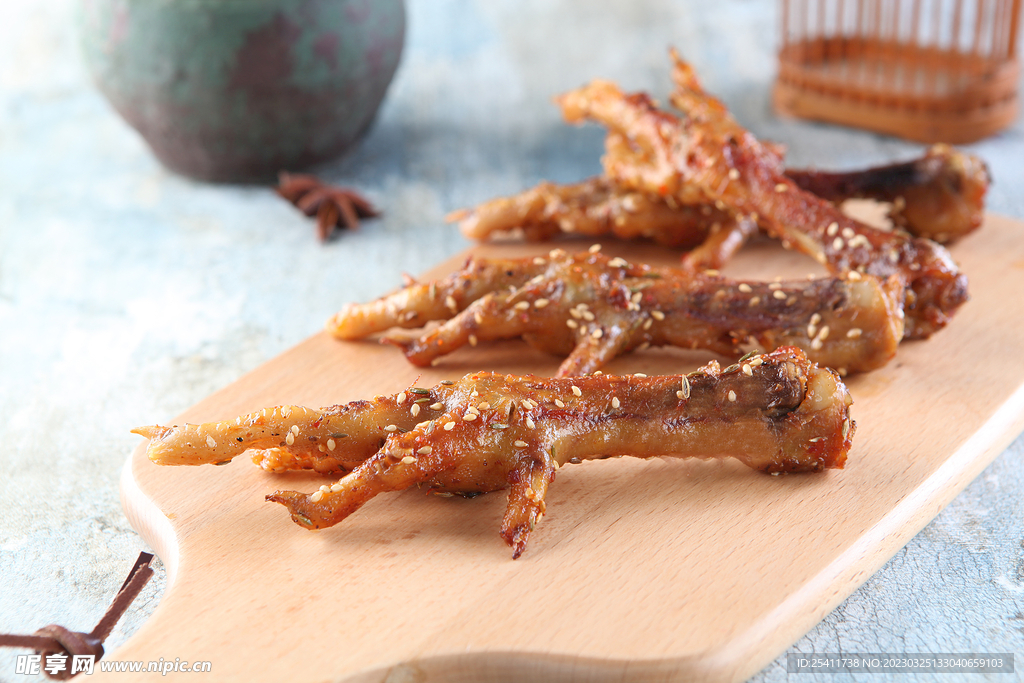 香辣鸡爪