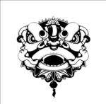 醒狮 矢量 国潮