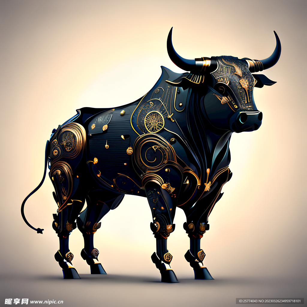 机甲十二生肖牛