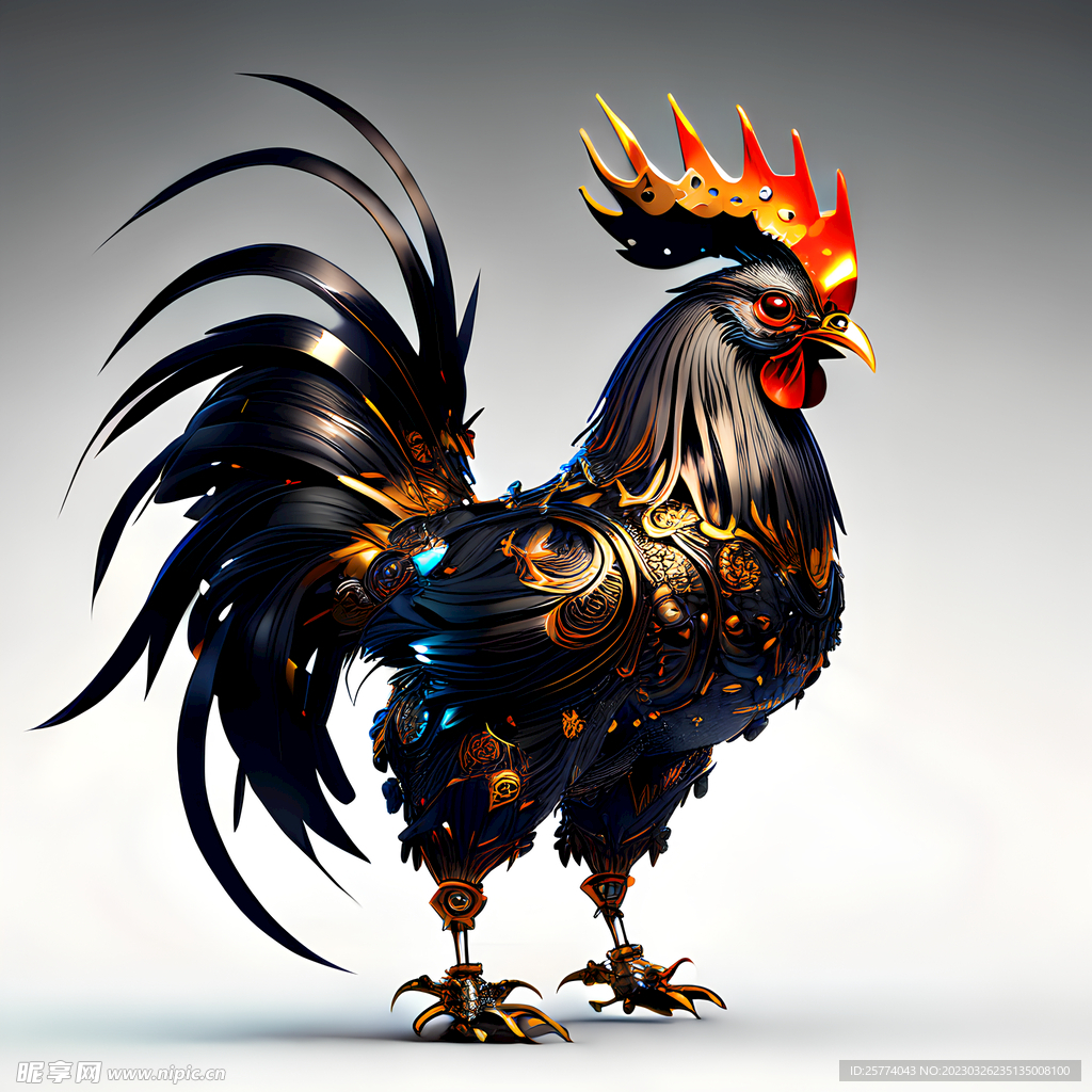 机甲十二生肖鸡