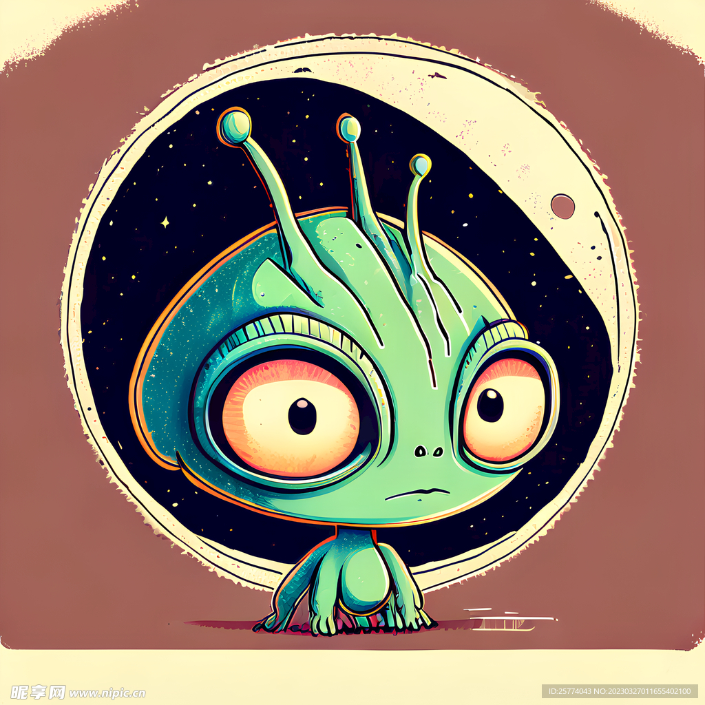 外星人插画