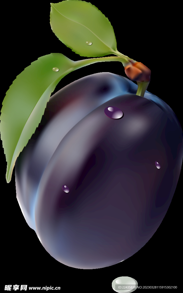 西梅PNG免抠素材