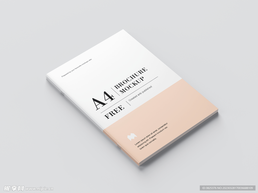 A4宣传手册样机模板