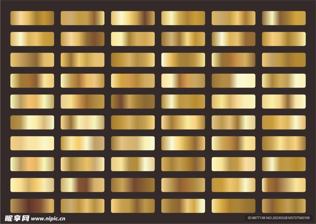 金属背景金色渐变