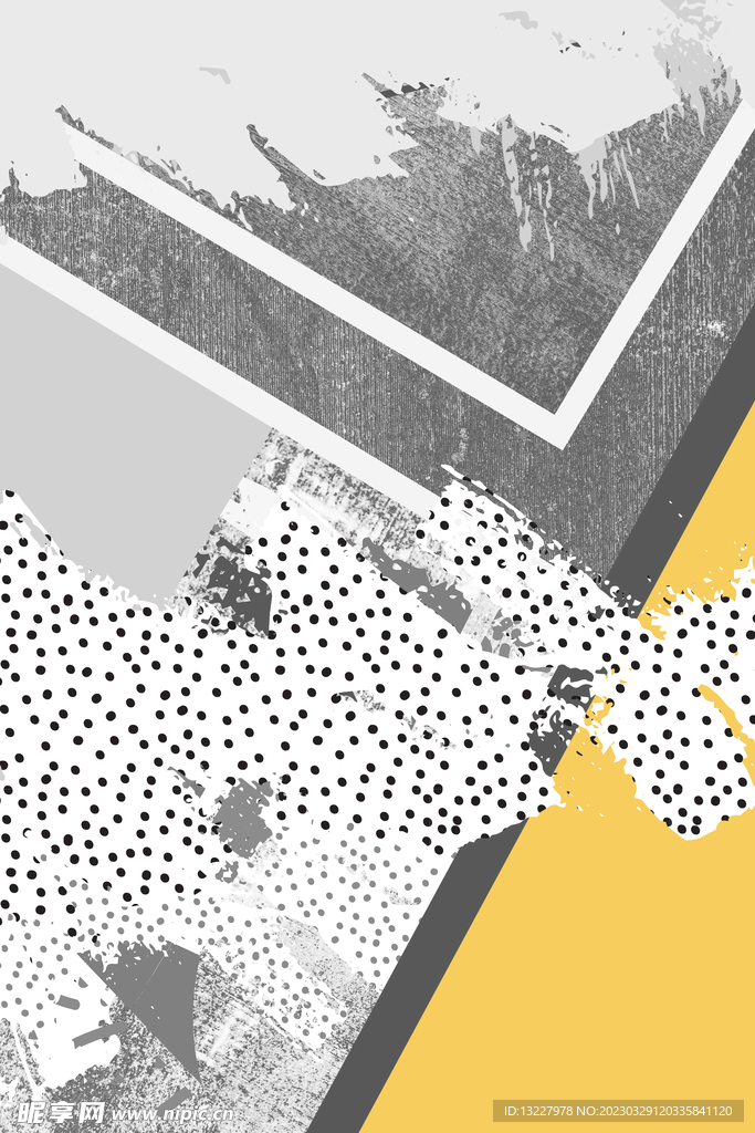 简约几何装饰画