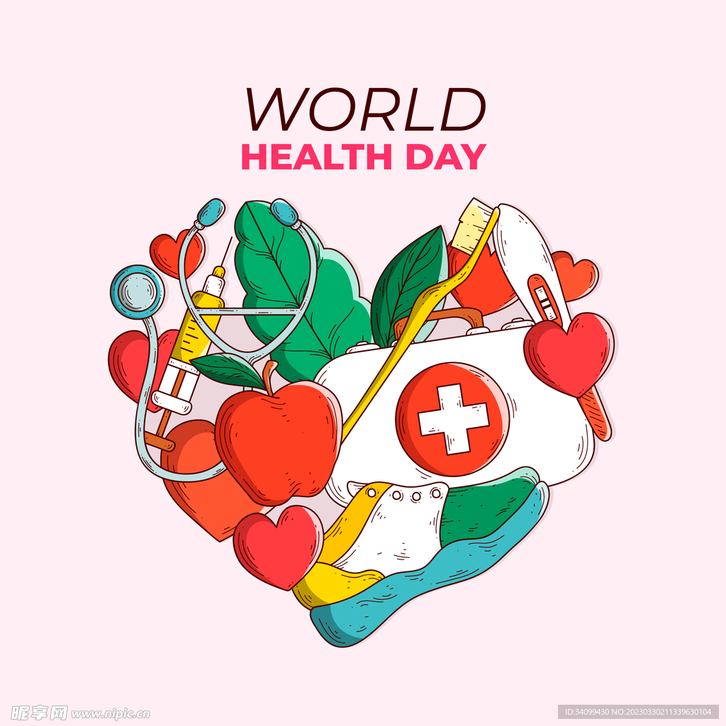世界健康日素材