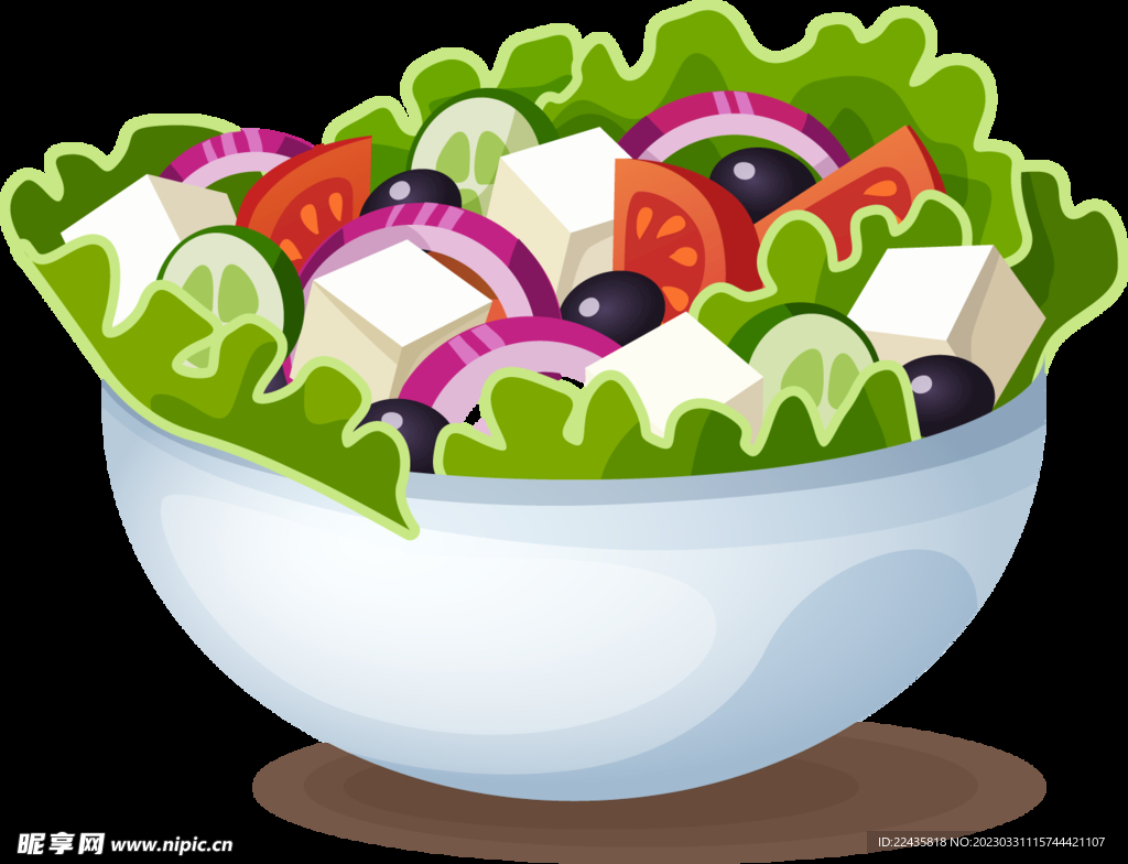 一碗水果PNG免扣素材