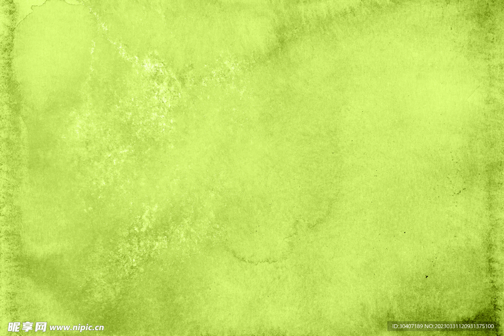 绿色水彩纹理