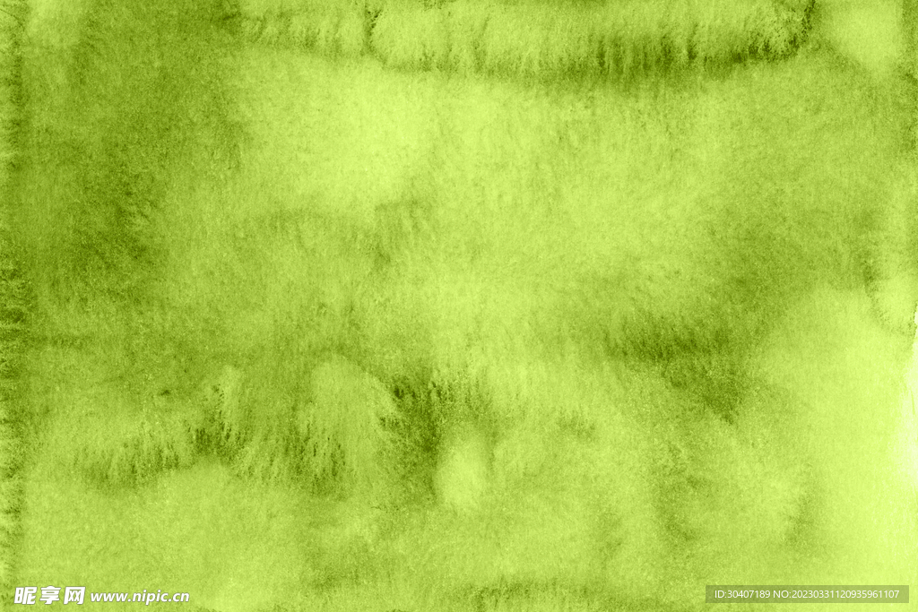 绿色水彩纹理