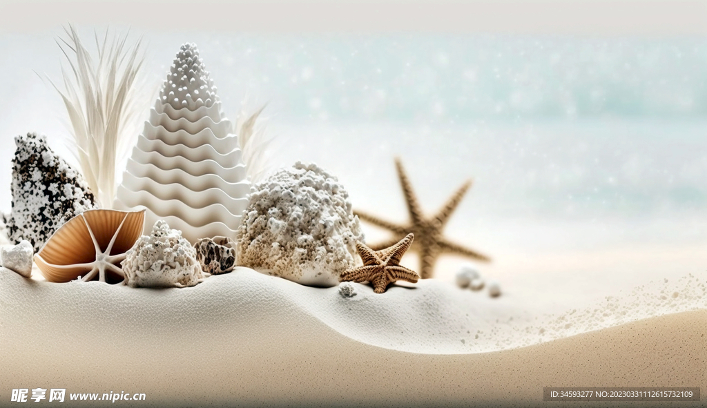 沙滩贝壳