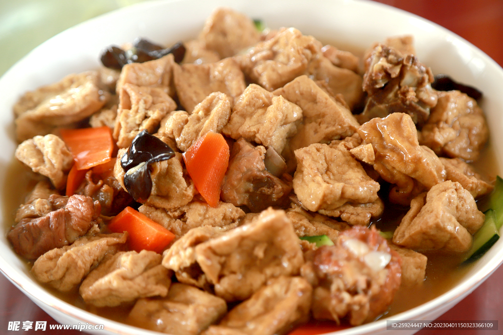 排骨炖豆腐