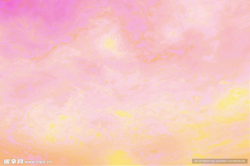 梦幻粉黄色背景
