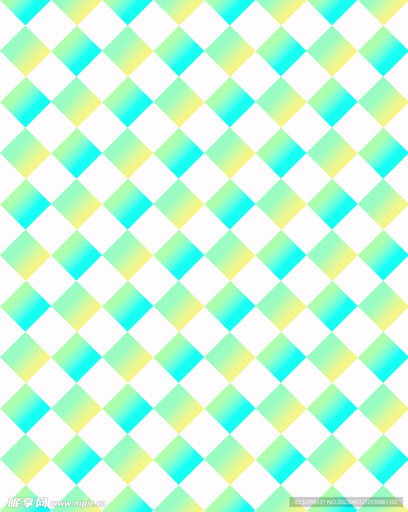 棱形绿色渐变背景