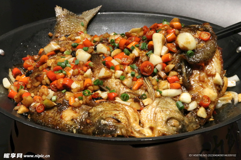 干烧风干武昌鱼