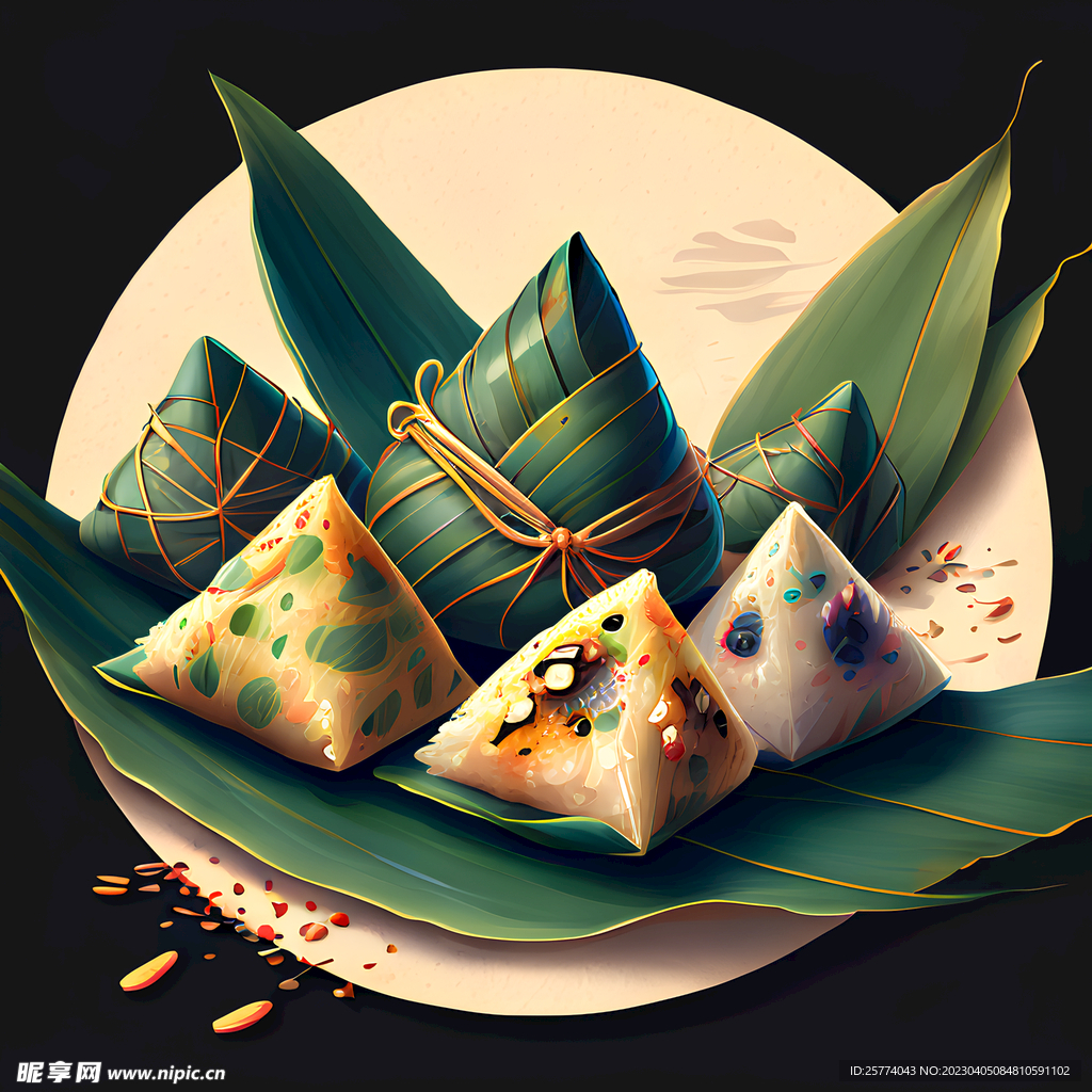 粽子插画