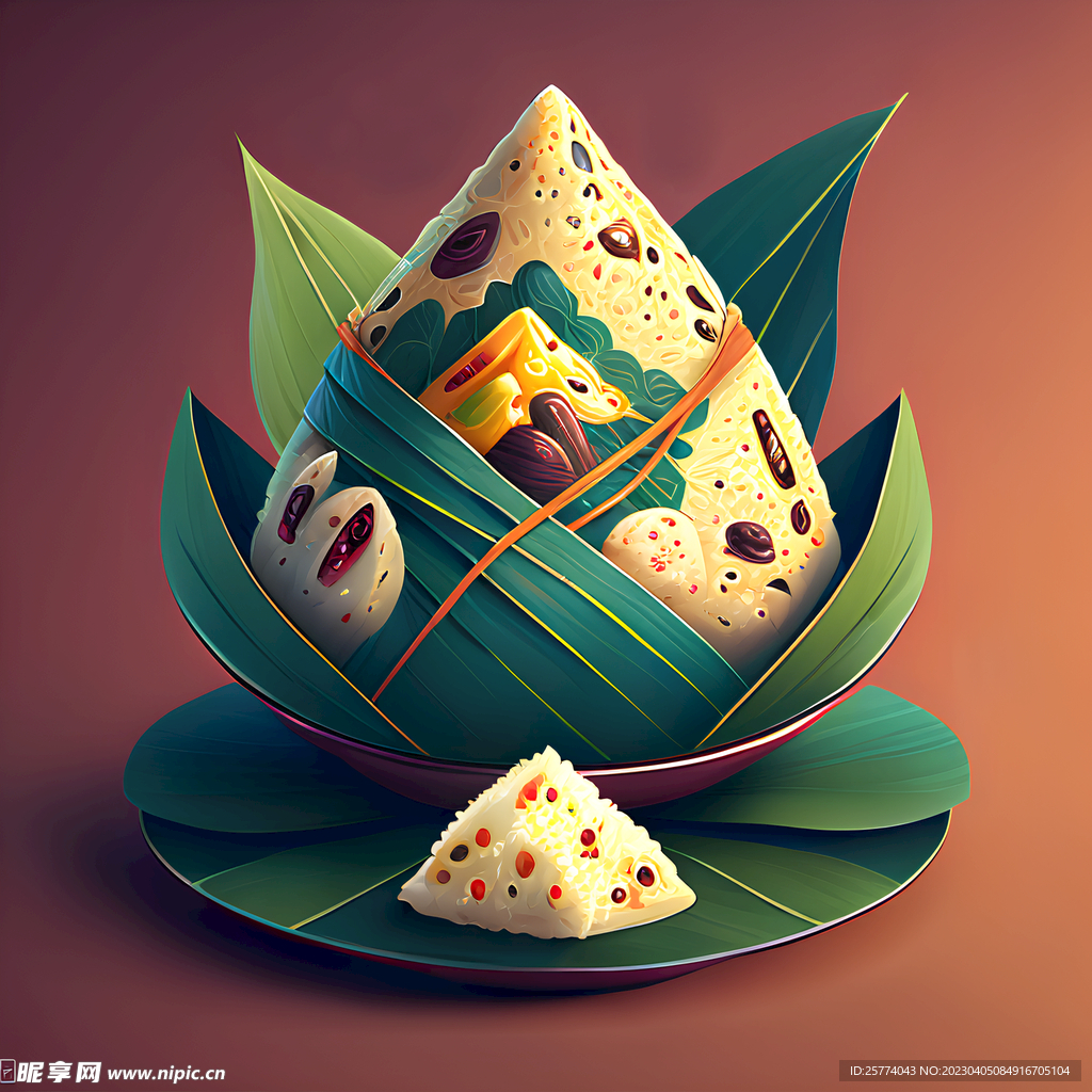 粽子插画
