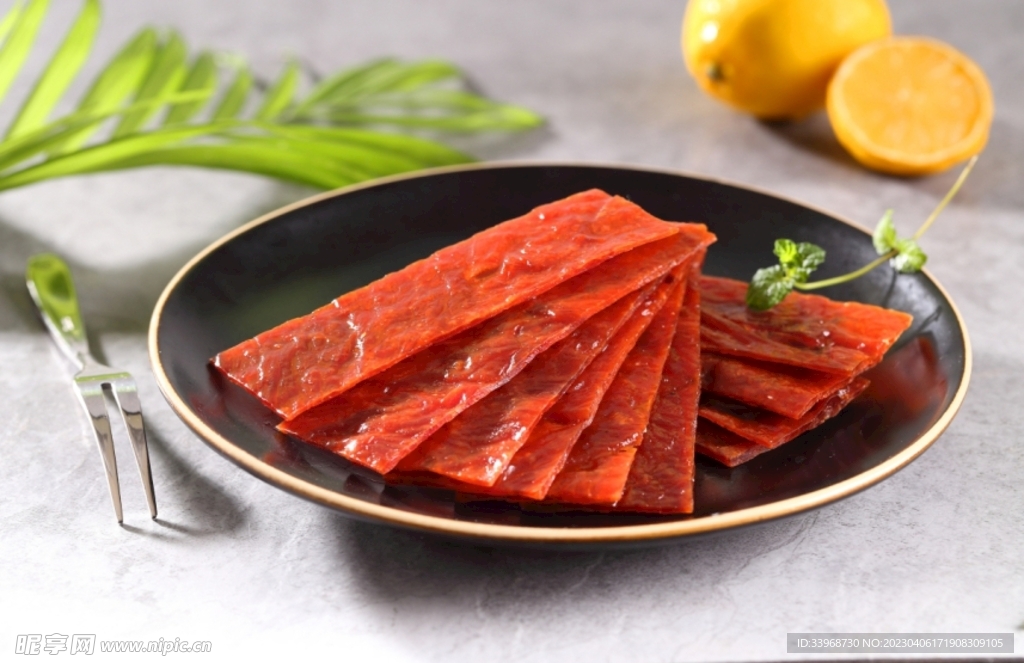 肉脯照片