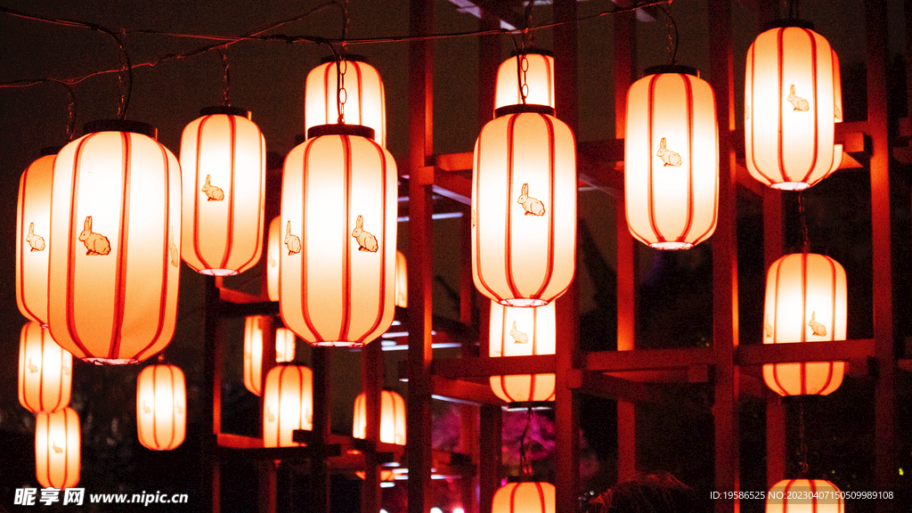 灯会上的灯笼