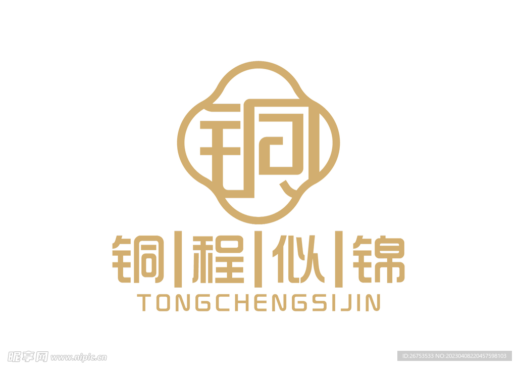 铜程似锦 LOGO 标志
