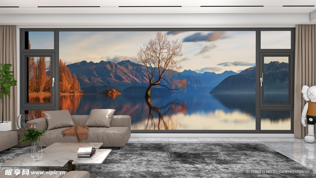 室内门窗效果图