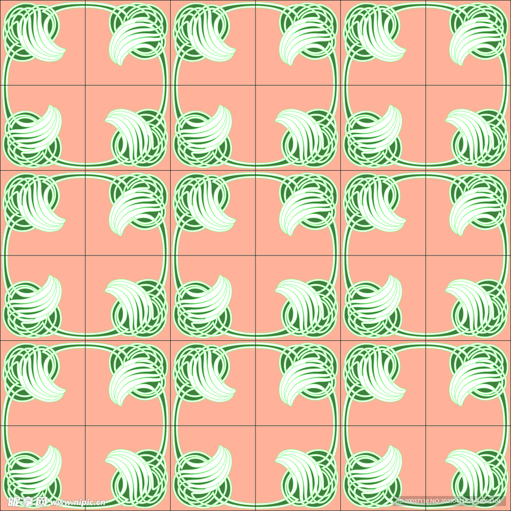 韩国瓷砖底纹花纹图案