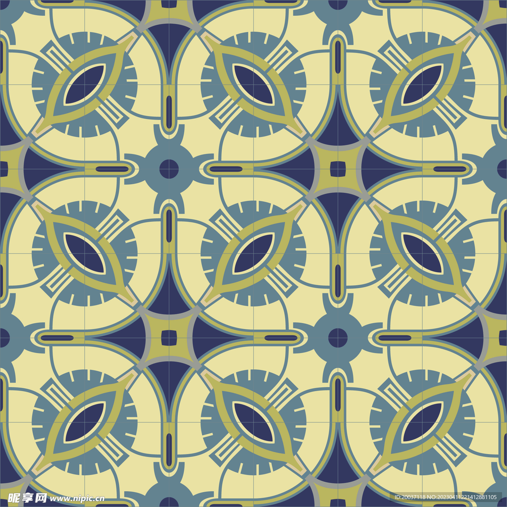 蓝灰色眼睛底纹花纹图案