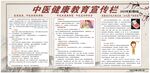 中医健康教育宣传栏