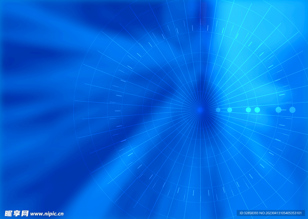 蓝色AI科技背景