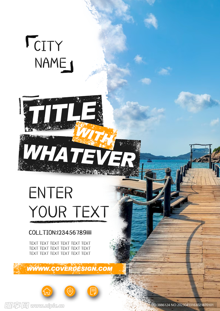 旅游杂志封面设计