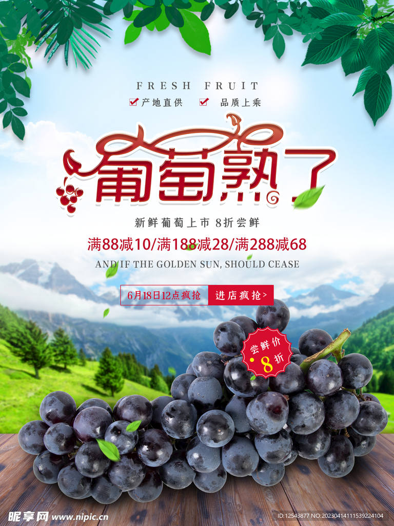 葡萄熟了 海报