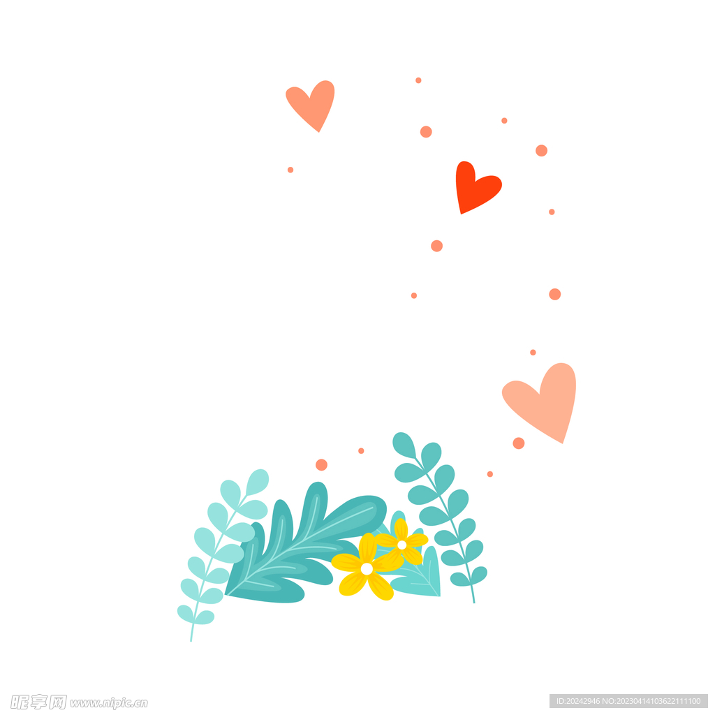 母亲节装饰素材