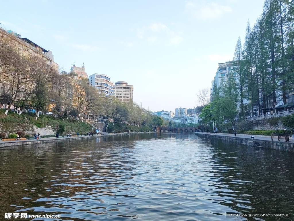 湘江河沿岸风光