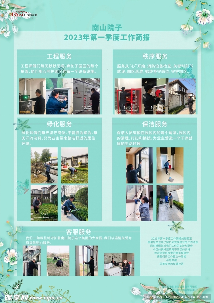 2023年第一季度工作简报