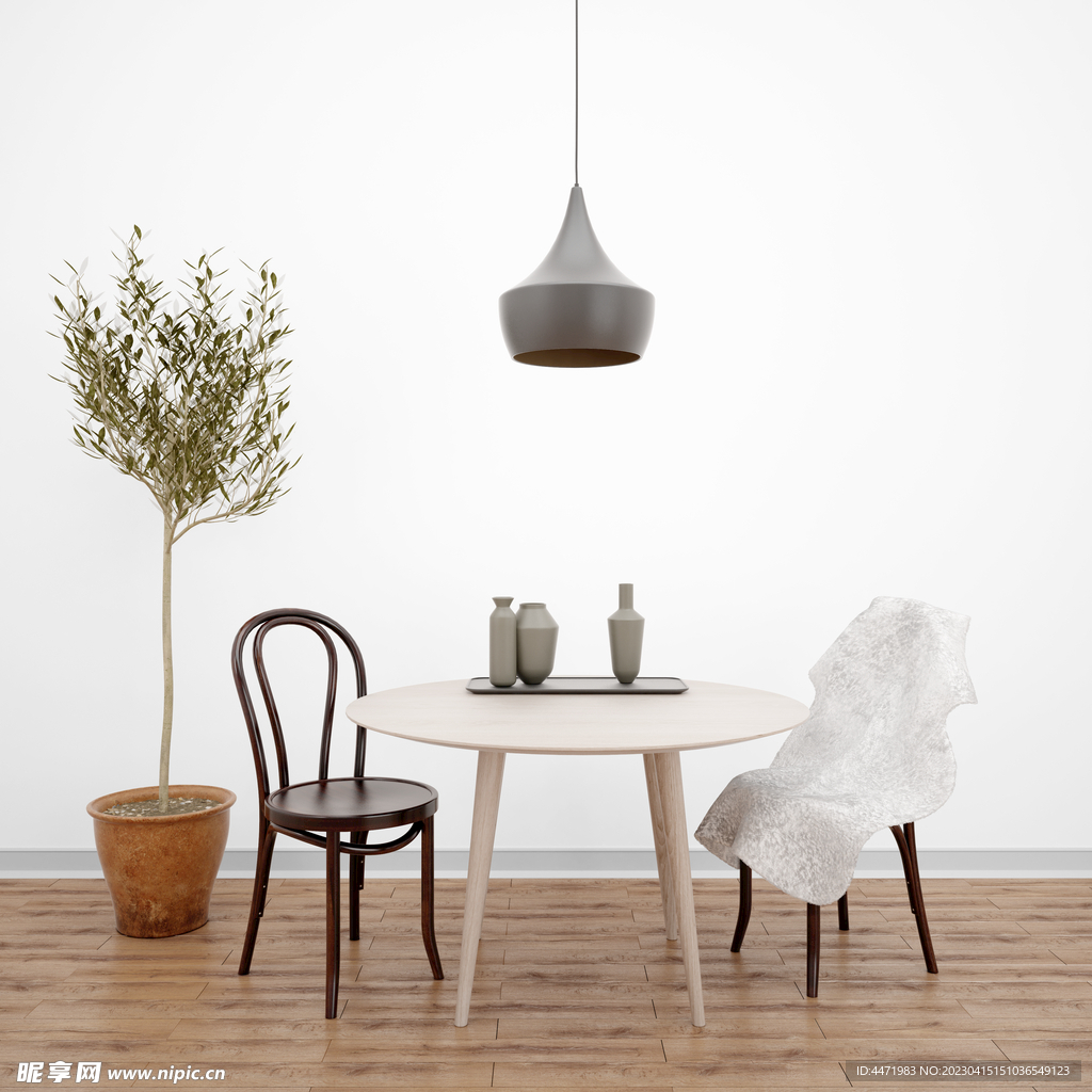 北欧装饰画样机