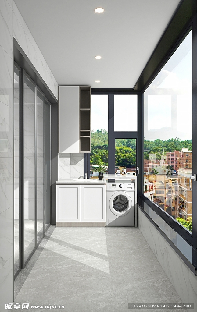 3D  室内  设计   阳台