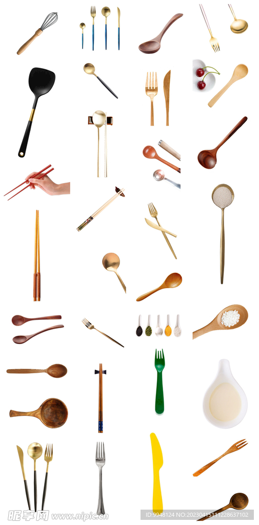 筷子刀叉子调羹勺子png