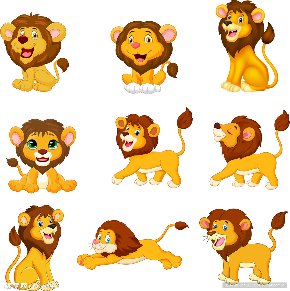 卡通狮子