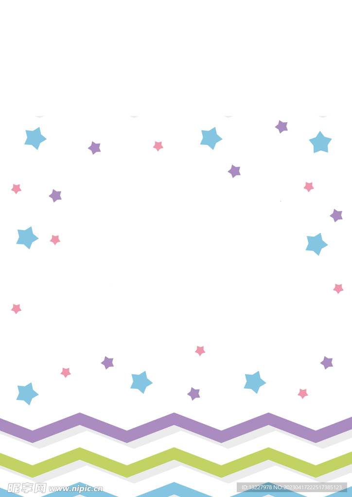 简约小清新植物背景模板