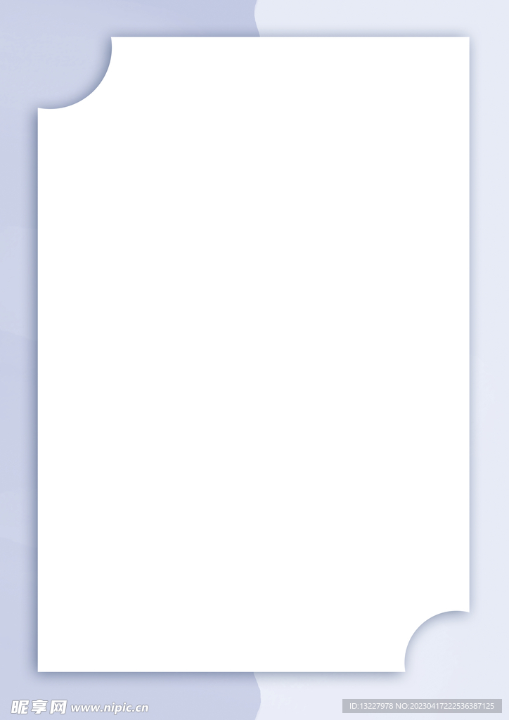 简约小清新植物背景模板