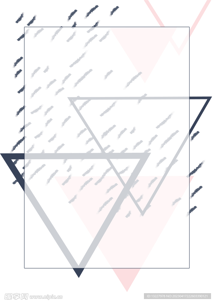 简约小清新植物背景模板