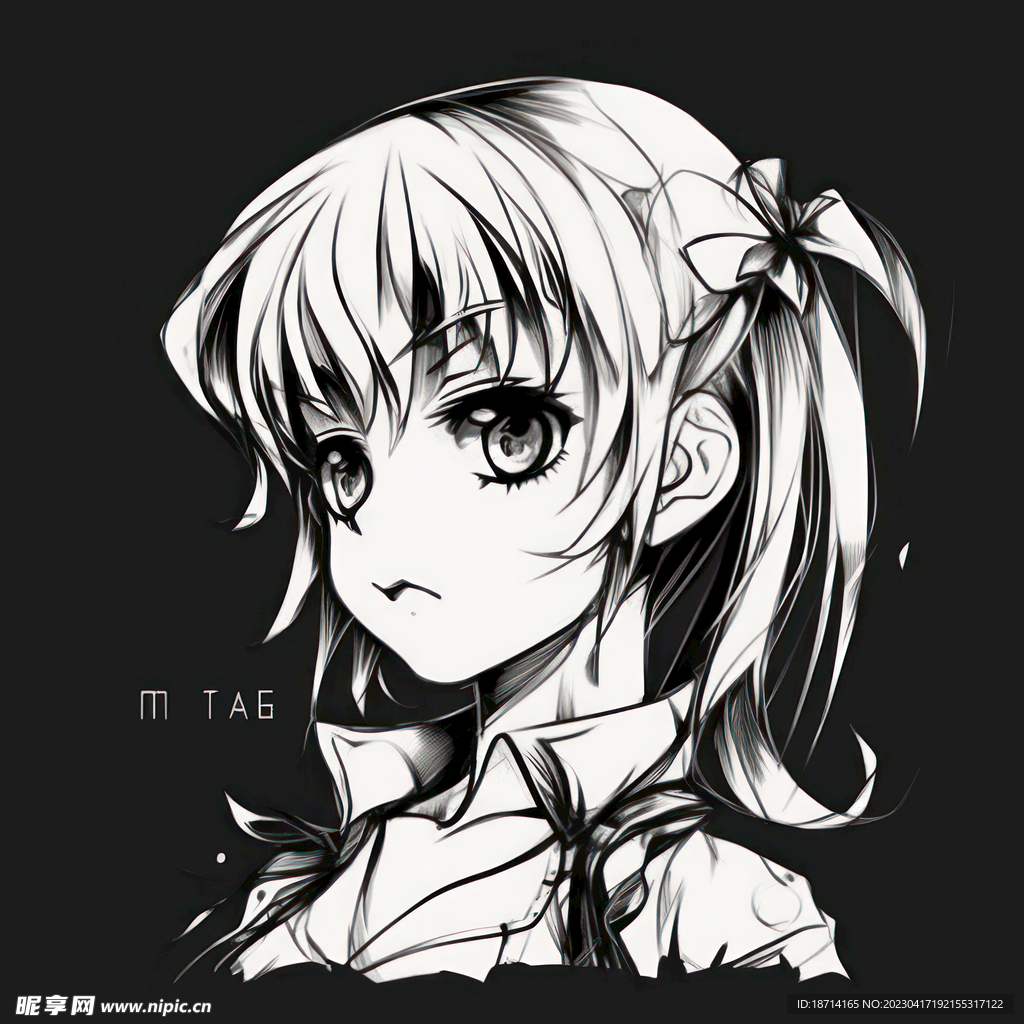 二次元女孩头像