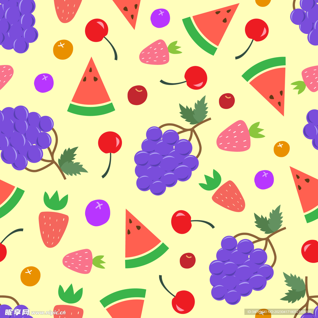 水果图案
