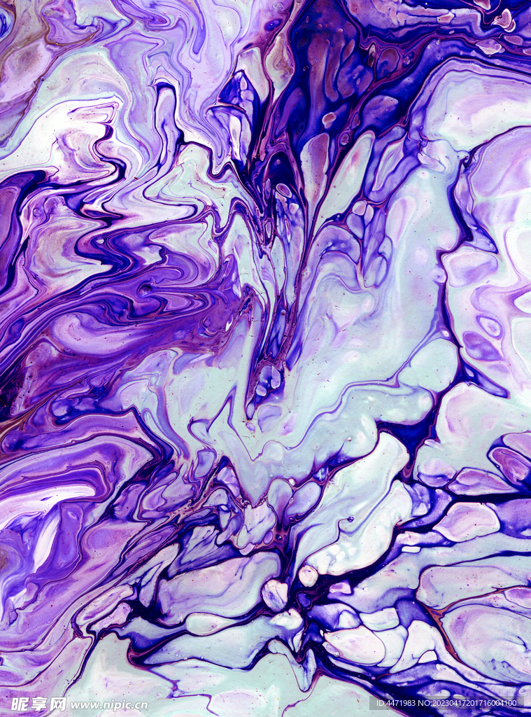 紫色大理石 